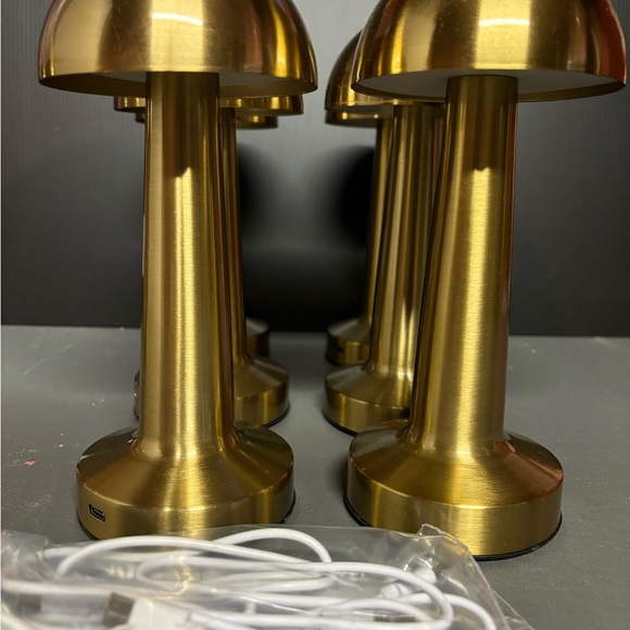 Set of 6 Mushroom Touch Lights - Picture 3 of 4